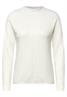 Strukturmix Dolman Pullover vanilla white