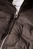 Strukturmix Jacke mit Steppmuster auburn brown