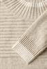 Strukturmix Pullover desert beige melange