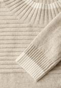 Strukturmix Pullover desert beige melange