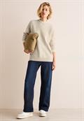 Strukturmix Pullover desert beige melange