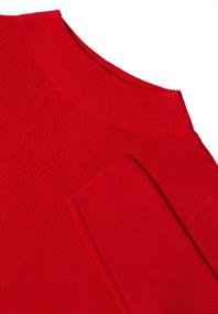 Strukturmix Pullover fiery red