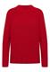 Strukturmix Pullover fiery red