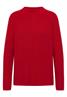 Strukturmix Pullover fiery red