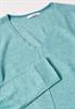 Strukturmix-Pullover heather adriatic green melange