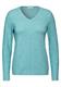 Strukturmix-Pullover heather adriatic green melange