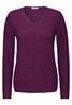 Strukturmix-Pullover heather berry melange