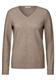 Strukturmix-Pullover heather milky caramel mel.