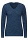 Strukturmix-Pullover heather petrol melange
