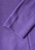 Strukturmix-Pullover heather wild lilac melange