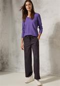 Strukturmix-Pullover heather wild lilac melange