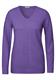 Strukturmix-Pullover heather wild lilac melange