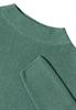 Strukturmix Pullover jewel green melange