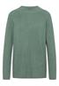 Strukturmix Pullover jewel green melange