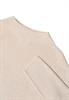 Strukturmix Pullover oat milk beige melange