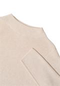 Strukturmix Pullover oat milk beige melange