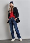 Strukturmix Shirt autumn red