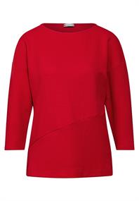 Strukturmix Shirt autumn red