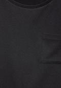 Strukturmix-Shirt black