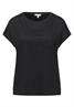 Strukturmix-Shirt black
