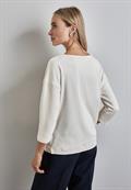 Strukturmix Shirt lucid white