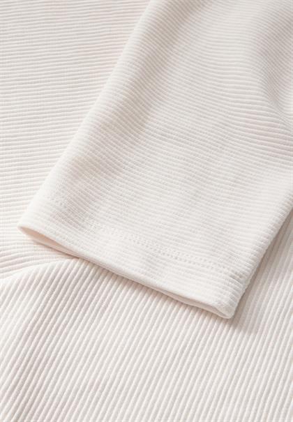 Strukturmix Shirt lucid white