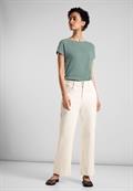 Strukturmix-Shirt seafoam green