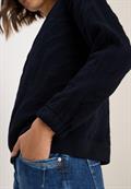 Strukturmuster Sweatshirt urban dark blue