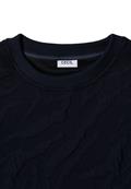 Strukturmuster Sweatshirt urban dark blue