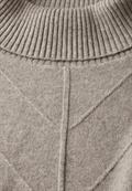 Strukturpullover breezy beige mel.