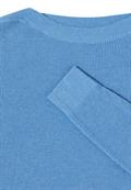 Strukturpullover cloud blue melange