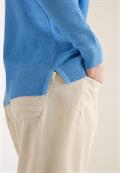 Strukturpullover cloud blue melange