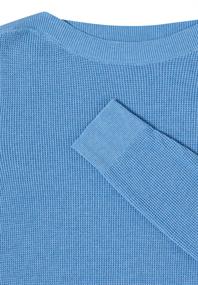 Strukturpullover cloud blue melange