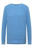 Strukturpullover cloud blue melange
