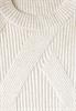 Strukturpullover cream white melange