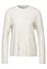 Strukturpullover cream white melange
