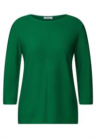 Strukturpullover garden green