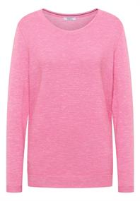 Strukturpullover heather dark blossom melange