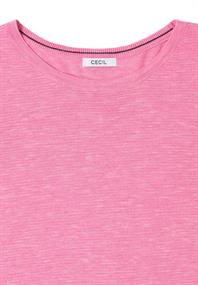 Strukturpullover heather dark blossom melange