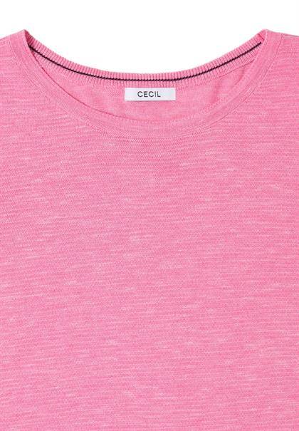 Strukturpullover heather dark blossom melange