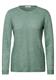 Strukturpullover heather sage green melange