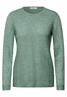 Strukturpullover heather sage green melange