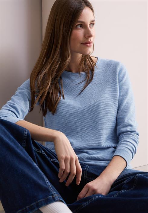 strukturpullover-heather-sky-blue