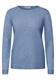 Strukturpullover heather sky blue