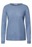 Strukturpullover heather sky blue