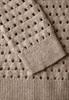 Strukturpullover honey sand mel.