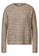 Strukturpullover honey sand mel.