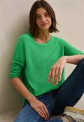 Strukturpullover iced neon green