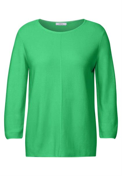 Strukturpullover iced neon green