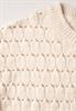 Strukturpullover lucid white